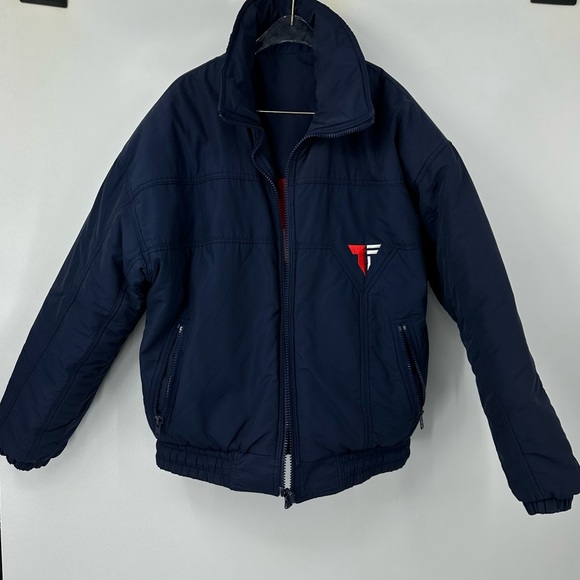 Reversible Tyrolia Duck Down Winter Jacket Parka Coat Ski Snow Mens Medium - Picture 2 of 12